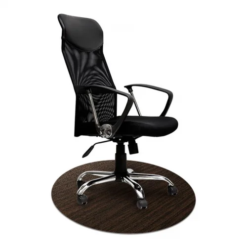 Elastyczna mata ochronna pod krzesło na kółkach z grafiką 075 - pod fotel obrotowy - okrągła śr. 100cm, gr. 2,2mm