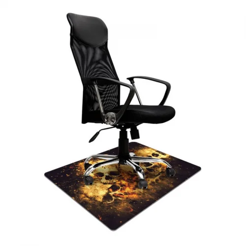 Mata ochronna pod krzesło na kółkach z grafiką 057 - pod fotele obrotowe - 80x120cm -  gr. 1,3mm