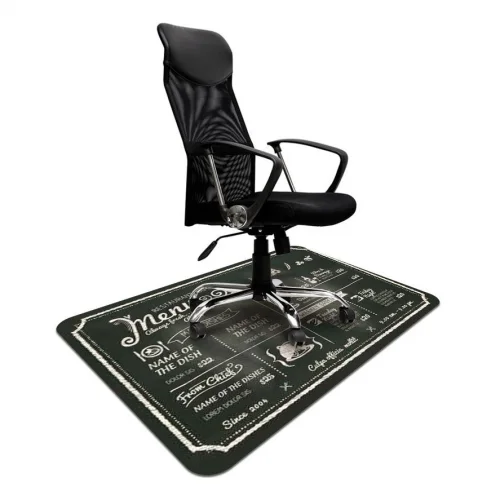 Elastyczna mata pod krzesła 100x140cm gr. 2,2mm wzór 015 - MENU