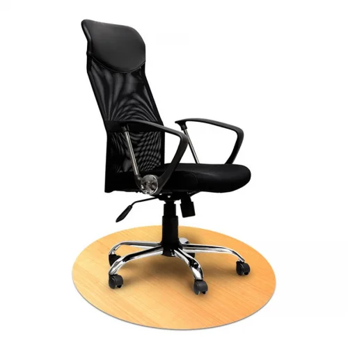 Elastyczna mata ochronna pod krzesło na kółkach z grafiką 064 - pod fotel obrotowy - okrągła śr. 100cm, gr. 2,2mm