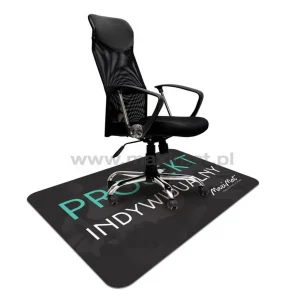 Podkładka ochronna pod krzesło z nadrukiem indywidualnym 100x140cm gr. 1,3mm